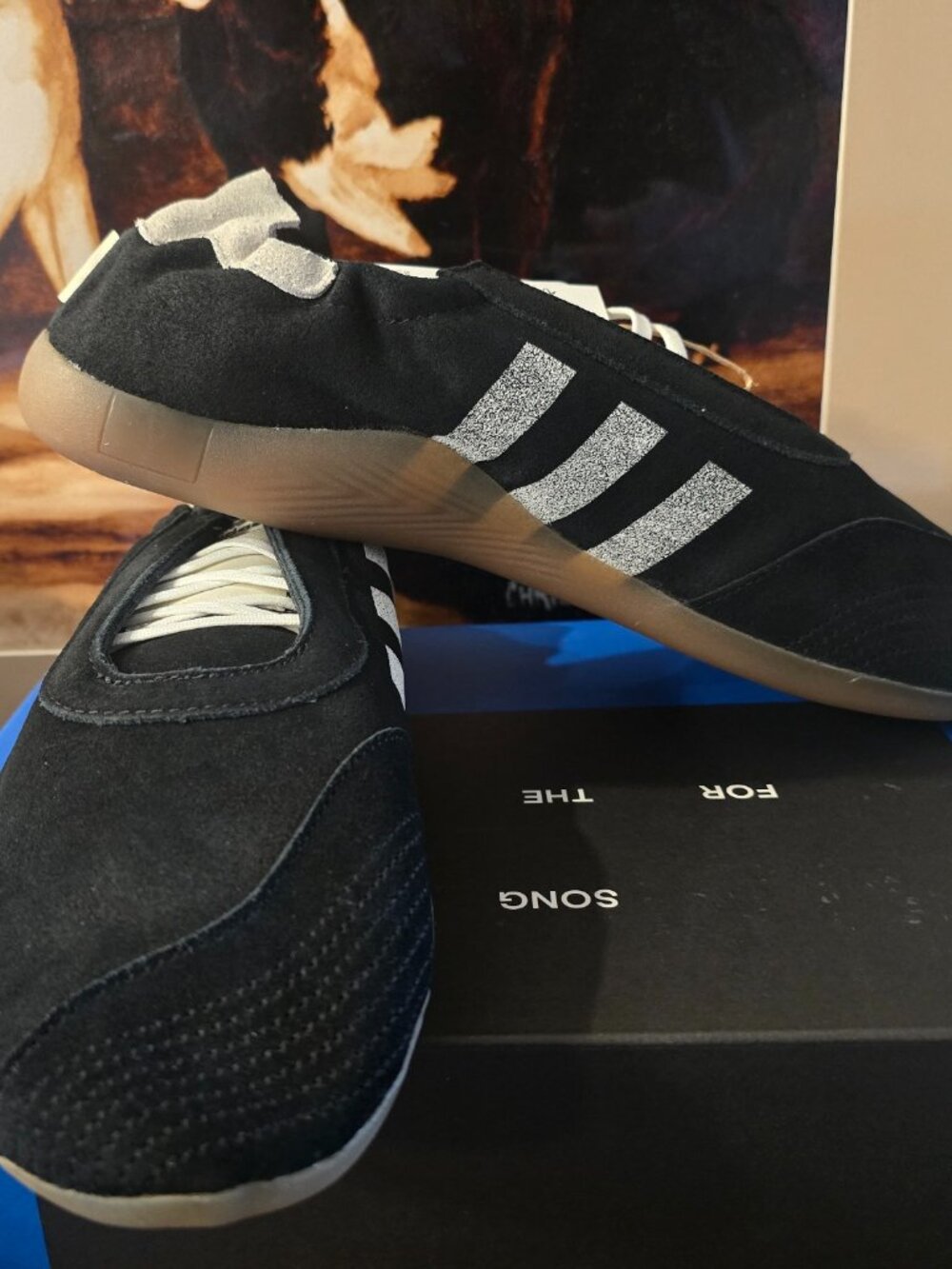 Adidas x Song for the Mute Taekwondo Mei Core Black Cloud White HP3517 Men's 12